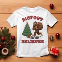 Funny Bigfoot Santa Believes Six Seven Meme T Shirt Trendy Gen Z Xmas Gift - Wonder Print Shop
