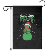 Funny Green Snowman Six Seven Meme Garden Flag Christmas Gift For Gen Z - Wonder Print Shop