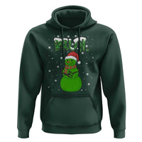 Funny Green Snowman Six Seven Meme Hoodie Christmas Gift For Gen Z - Wonder Print Shop