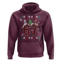 Six Seven Meme Snowman Santa Dab Hoodie Funny Christmas Ugly Sweater Gift - Wonder Print Shop