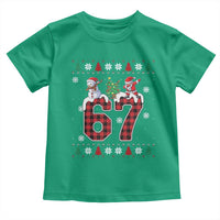 Six Seven Meme Snowman Santa Dab Toddler T Shirt Funny Christmas Ugly Sweater Gift - Wonder Print Shop