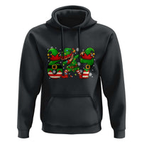 Funny Elf Dab Six Seven Meme Hoodie Christmas Trending 67 Gift - Wonder Print Shop