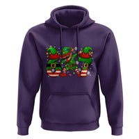 Funny Elf Dab Six Seven Meme Hoodie Christmas Trending 67 Gift - Wonder Print Shop