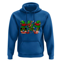 Funny Elf Dab Six Seven Meme Hoodie Christmas Trending 67 Gift - Wonder Print Shop