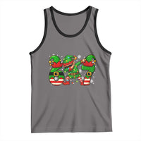 Funny Elf Dab Six Seven Meme Tank Top Christmas Trending 67 Gift - Wonder Print Shop