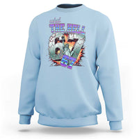 Funny Statue Of Liberty Six Seven Meme Sweatshirt What The Hell Is 67 Gift - Wonder Print Shop