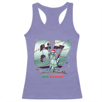 Statue Of Liberty Six Seven Meme Racerback Tank Top Trendy Gen Z Christmas Gift - Wonder Print Shop