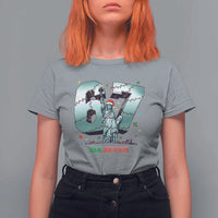 Statue Of Liberty Six Seven Meme T Shirt For Women Trendy Gen Z Christmas Gift - Wonder Print Shop