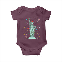 Statue Of Liberty Six Seven Meme Baby Onesie Gen Alpha 67 Trend Christmas Gift - Wonder Print Shop