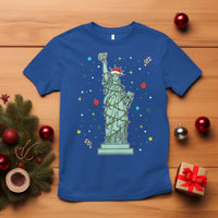 Statue Of Liberty Six Seven Meme T Shirt Gen Alpha 67 Trend Christmas Gift - Wonder Print Shop