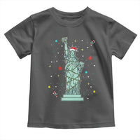 Statue Of Liberty Six Seven Meme Toddler T Shirt Gen Alpha 67 Trend Christmas Gift - Wonder Print Shop