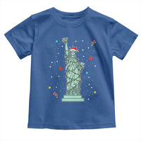 Statue Of Liberty Six Seven Meme Toddler T Shirt Gen Alpha 67 Trend Christmas Gift - Wonder Print Shop