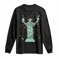 Doot Doot 67 Statue Of Liberty Long Sleeve Shirt Funny Gen Alpha 67 Trend Christmas Gift - Wonder Print Shop