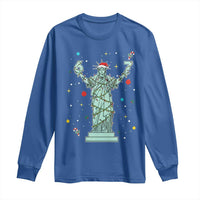 Doot Doot 67 Statue Of Liberty Long Sleeve Shirt Funny Gen Alpha 67 Trend Christmas Gift - Wonder Print Shop