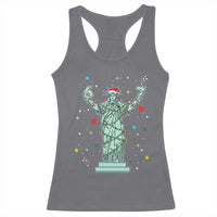 Doot Doot 67 Statue Of Liberty Racerback Tank Top Funny Gen Alpha 67 Trend Christmas Gift - Wonder Print Shop