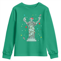 Doot Doot 67 Statue Of Liberty Youth Sweatshirt Funny Gen Alpha 67 Trend Christmas Gift - Wonder Print Shop