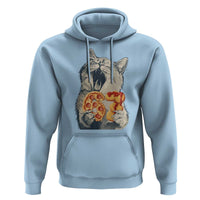 Six Seven Meme Cat 67 Pizza Nugget Hoodie Funny Gen Alpha 67 Trend Gift - Wonder Print Shop