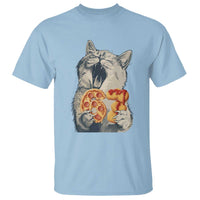 Six Seven Meme Cat 67 Pizza Nugget T Shirt Funny Gen Alpha 67 Trend Gift - Wonder Print Shop