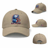 NE Football Spirit Baseball Cap Game Day Sports Fan Gift