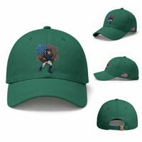 NE Football Fan Supporter Baseball Cap American Flag Pride Gift