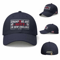 Champions Are Maye'd In NE Baseball Cap FB Lover Gift