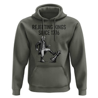Rejecting Kings Since 1776 Hoodie Funny George Washington