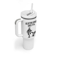 Rejecting Kings Since 1776 Tumbler With Handle Funny George Washington