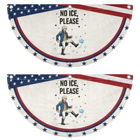 Funny George Washington Patriotic Fan Flag No Ice Please