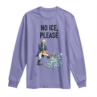 Funny George Washington Political Anti Ice Gift Long Sleeve Shirt