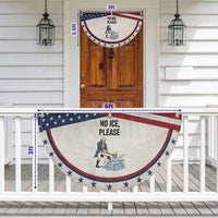 Funny George Washington Political Anti Ice Gift Patriotic Fan Flag
