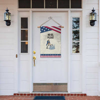 Funny George Washington Political Anti Ice Gift Garden Flag