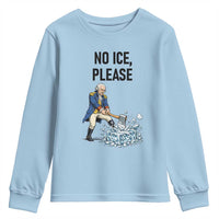 Funny George Washington Political Anti Ice Gift Youth Sweatshirt