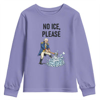 Funny George Washington Political Anti Ice Gift Youth Sweatshirt