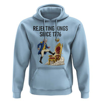Funny George Washington Protest Hoodie Rejecting Kings Since 1776