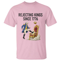 Funny George Washington Protest T Shirt Rejecting Kings Since 1776