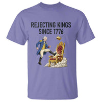 Funny George Washington Protest T Shirt Rejecting Kings Since 1776