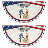 Funny George Washington Protest Patriotic Fan Flag Rejecting Kings Since 1776