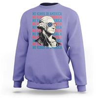 Funny George Washington Protest Sweatshirt No Kings In America