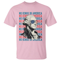 Funny George Washington Protest T Shirt No Kings In America