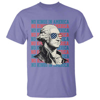 Funny George Washington Protest T Shirt No Kings In America
