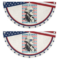 Funny George Washington Protest Patriotic Fan Flag No Kings In America