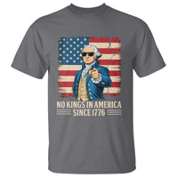 Patriotic George Washington T Shirt No Kings In America