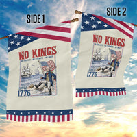 No Kings Since 1776 George Washington Garden Flag Political Humor Gift