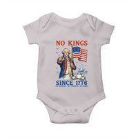 American Patriot George Washington No Kings Baby Onesie Political Humor Gift