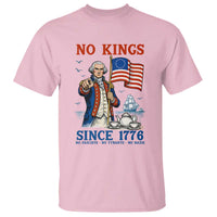 American Patriot George Washington No Kings T Shirt Political Humor Gift