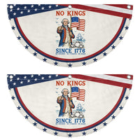 American Patriot George Washington No Kings Patriotic Fan Flag Political Humor Gift