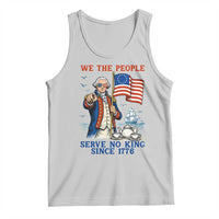We The People Serve No Kings Tank Top Funny George Washington Protest