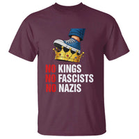 No Kings No Fascists No Nazis T Shirt Anti Authoritarian Protest