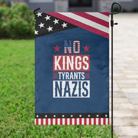 American Democracy Garden Flag No Kings No Tyrants No Nazis