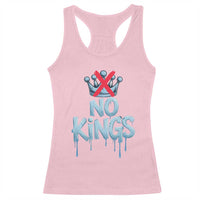 No Kings Abolish ICE Racerback Tank Top Anti Authoritarian Protest
